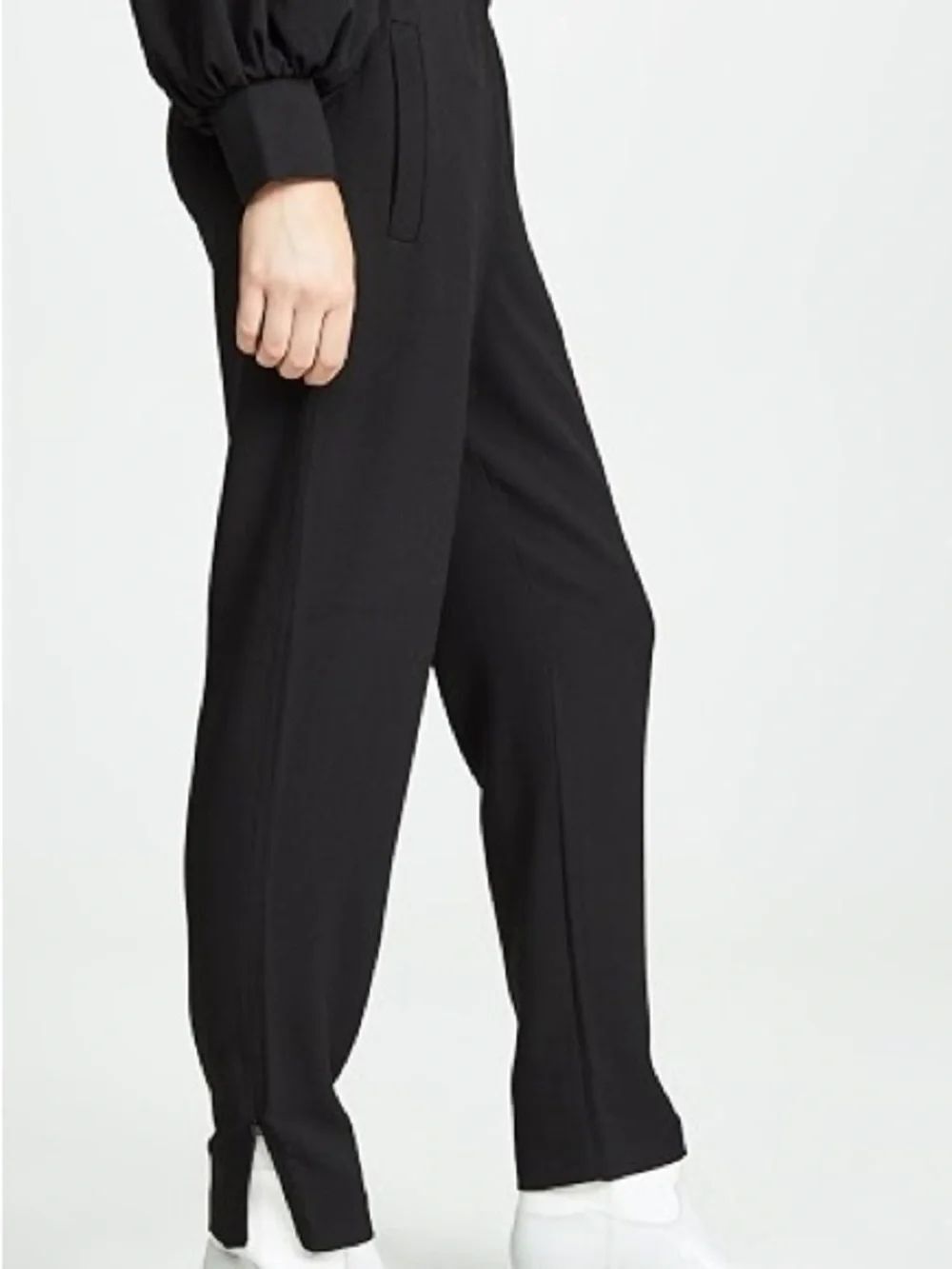 Ganni Clark Black Women's Pull-On Trousers